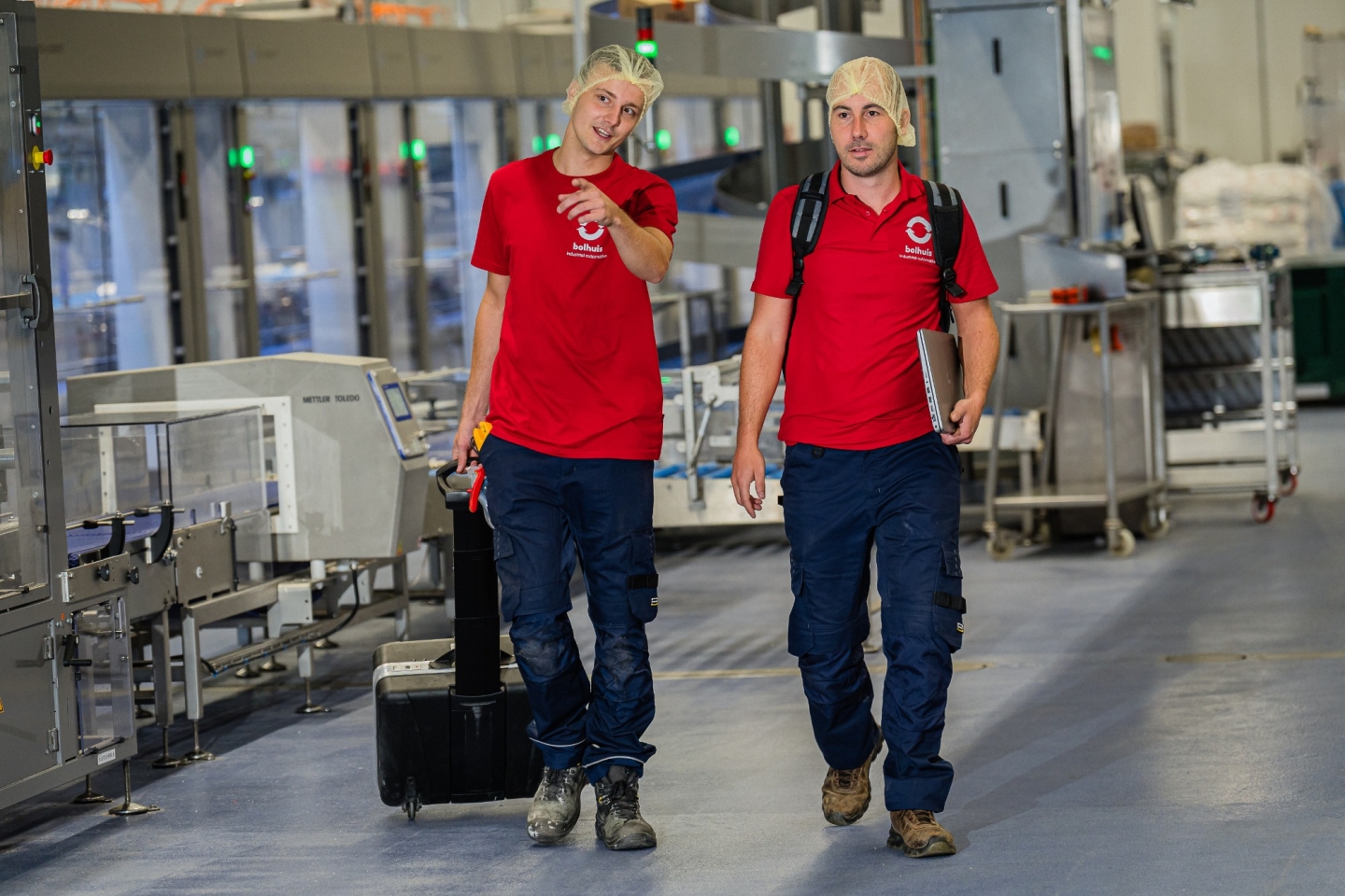 Besturing spiral freezer