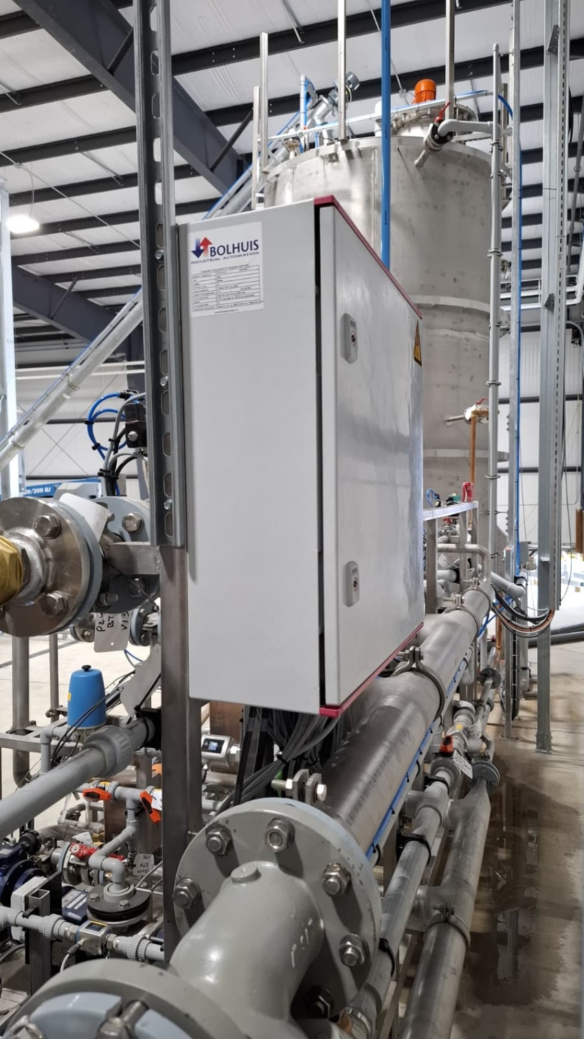 Besturing voedingswaterinstallatie